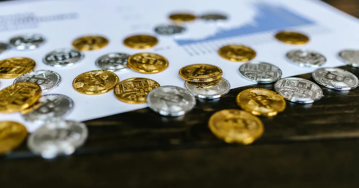 Ibovespa: Moedas digitais em gráfico de crescimento. Invista com IA e explore o futuro do mercado livre.